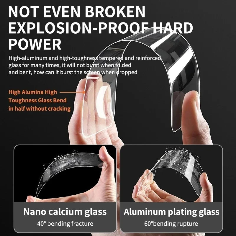 Verre Trempé iPhone — Pack de 3 (Protection Max)